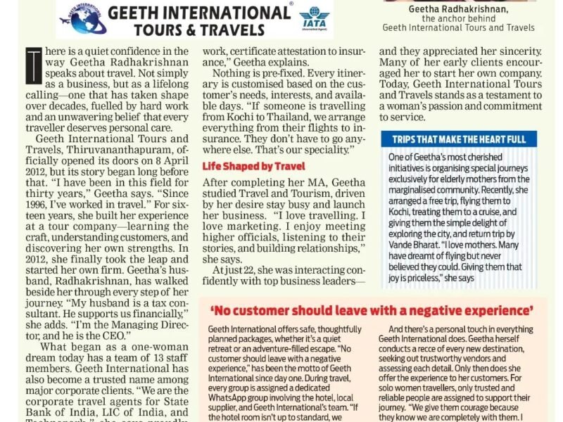 Geeth International Tours and Travels