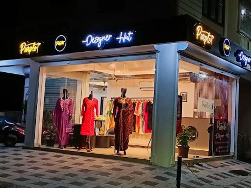 Purple Designer Hut