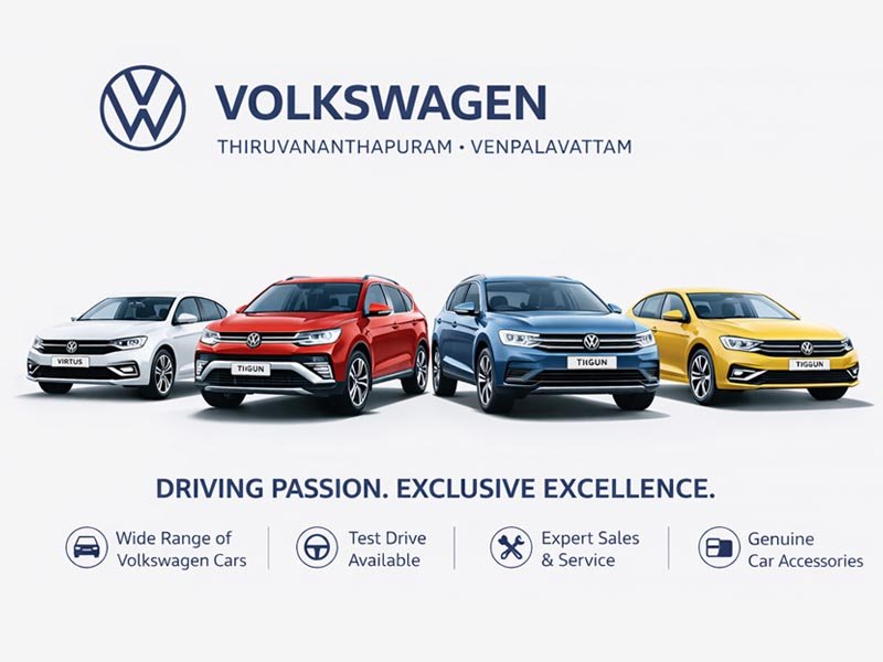 Volkswagen Thiruvananthapuram Venpalavattam - Showroom