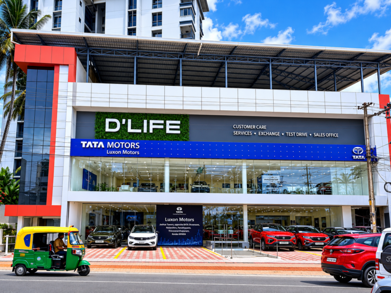 Tata Motors Cars Showroom - Luxon Motors